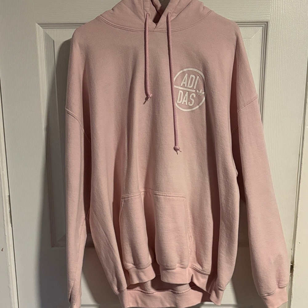 Adidas Women's Pink Hoodie
